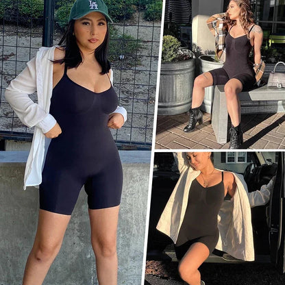 Tank Top Style Tummy Control Full Body Anti Chafing Shaper