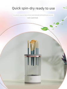 Cleaning Device Automatic Quick-Drying Makeup Brush