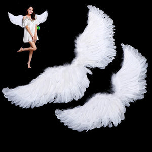White Angel Feather Wings