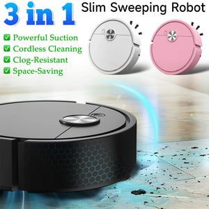 3 In 1 Smart Wireless Sweeping Mopping Vacuum
