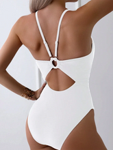 One-Piece High Cut Bathing Suit
