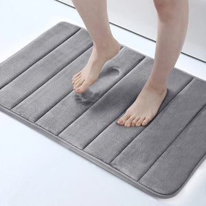 Silicone Non-Slip Memory Foam Super Absorbent Quick Dry Rug