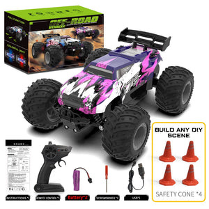 Q105 Q175 1:18 20 Km/h 2.4GHz Double Motor Drive With LED Light Off Road Remote Control Car