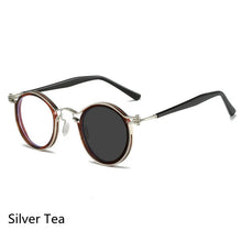 Stainless Steel Photochromic Anti Blue Light Reading Glasses