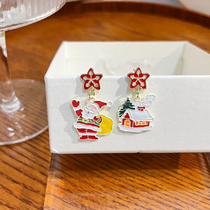 Dangle Earrings Christmas Jewelry