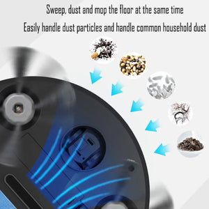 Automatic Quiet Smart Navigation Object Avoidance Robot Vacuum