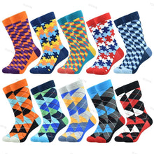 Colorful Designer Print Combed Cotton Socks