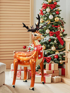 1/2pcs Standing Christmas Elk Balloons