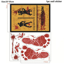Halloween Bloody Wall Stickers Decorations