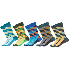 Multiple Pairs Geometric Print Socks