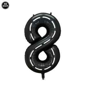 40'' Number Racetrack Balloons