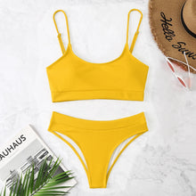 High Waist  Two-piece Bathing Suit