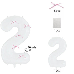 32/40" Foil Number Balloons