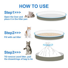 Non Tear Thick Drawstring Cat Litter Box Bags