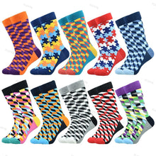 Colorful Designer Print Combed Cotton Socks