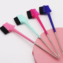 Double Sided Hair Edge Brush Comb Combo
