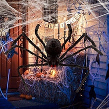 Big Plush Spider Horror Halloween Decoration