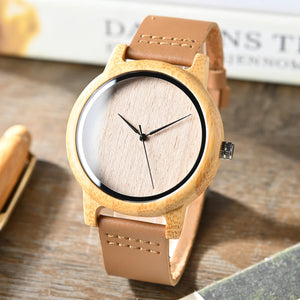 BOBO BIRD Wooden Quartz Wristwatch