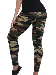 High Elasticity Camouflage Leggings