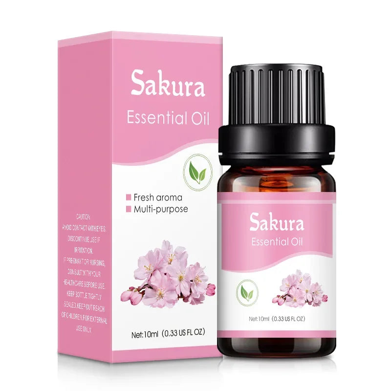 Essential Aroma Diffuser Air Humidifier Home Water-soluble 10ml Oils