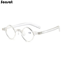 Retro Small Frame Anti-Blue Light Blocking Reading Glasses