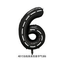 40'' Number Racetrack Balloons