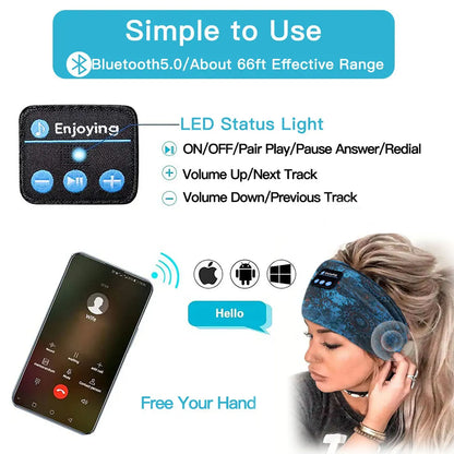 Bluetooth Elastic Wireless Headphones