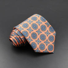 Silk 7.5cm Soft Colorful Novelty Necktie