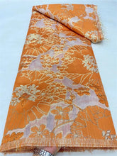 Nigerian Damask Tulle Lace Fabric