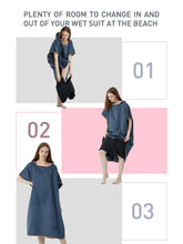 Quick-Dry Towel Microfiber Hooded Poncho