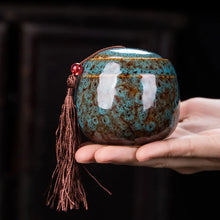 Ceramic Canister Memorial Urn