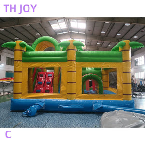 Giant Jungle Crocodile inflatable Bouncy Castle