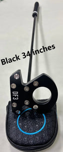 DF3 Low Balance Putter With Press Pistol 2 Degree Grip and Head Cover