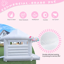 14ft Commercial White Inflatable Trampoline Castle