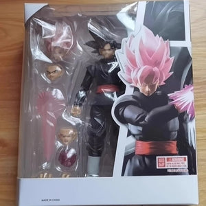 14cm Anime Dragon Ball Black Goku Action Figure