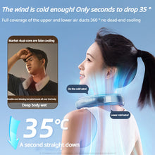Portable 10000mAh Rechargeable 3-Speed Large Wind Silent Electric Neck Fan