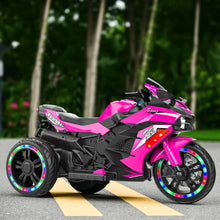 Electric 12V Battery Powered Motorcycle with LED Lights and Music