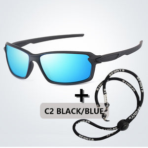 Square Frame Polarized Sunglasses