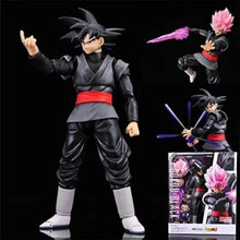 14cm Anime Dragon Ball Black Goku Action Figure