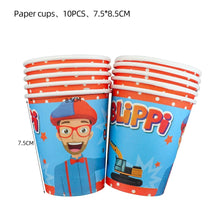 Cartoon Backdrop Birthday Party Decorations