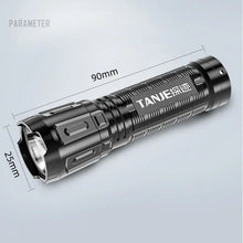 Ultra Bright ABS Strong Focusing Rechargeable Led Flashlight