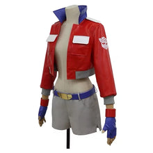 Transformers Optimus Prime Leather Short Jacket Set Costume