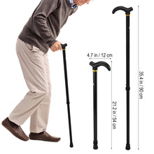 Retractable Telescopic Adjustable Height Cane
