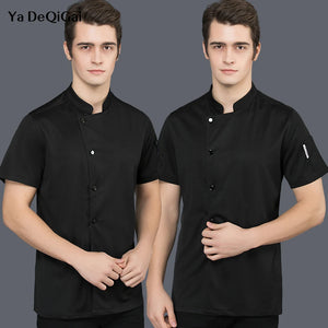 All Mesh Short Sleeve Waiter Shirts