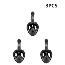 Full Face Snorkel Mask 180 Degree Panoramic View for Kids