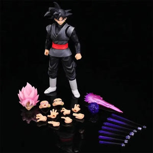 14cm Anime Dragon Ball Black Goku Action Figure