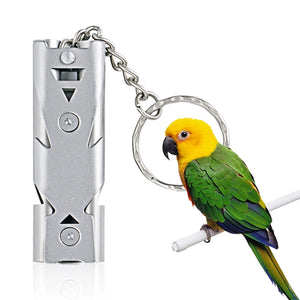 Birds Ultrasonic Training Whistle Stainless Steel