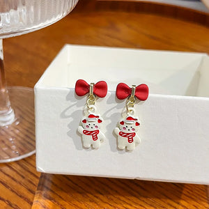 Dangle Earrings Christmas Jewelry