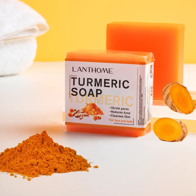 Turmeric Soap For Dark Spot Deep Cleaning Natural Handmade Soap
