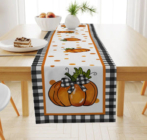 Autumn Print Holiday Table Runner